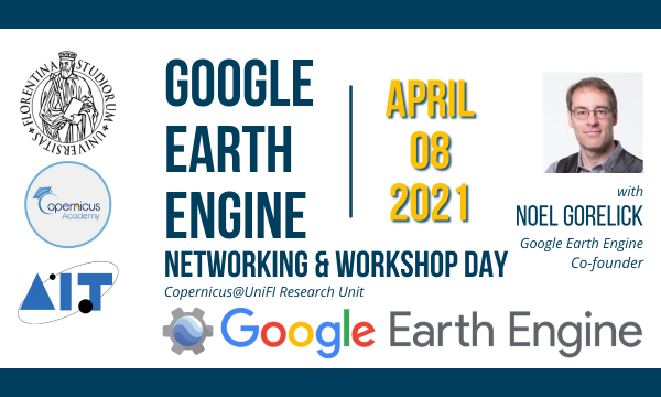 Google Earth Engine networking and workshop day - 08 Apr 2021.